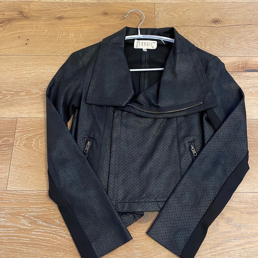 Georgie perforated jacket